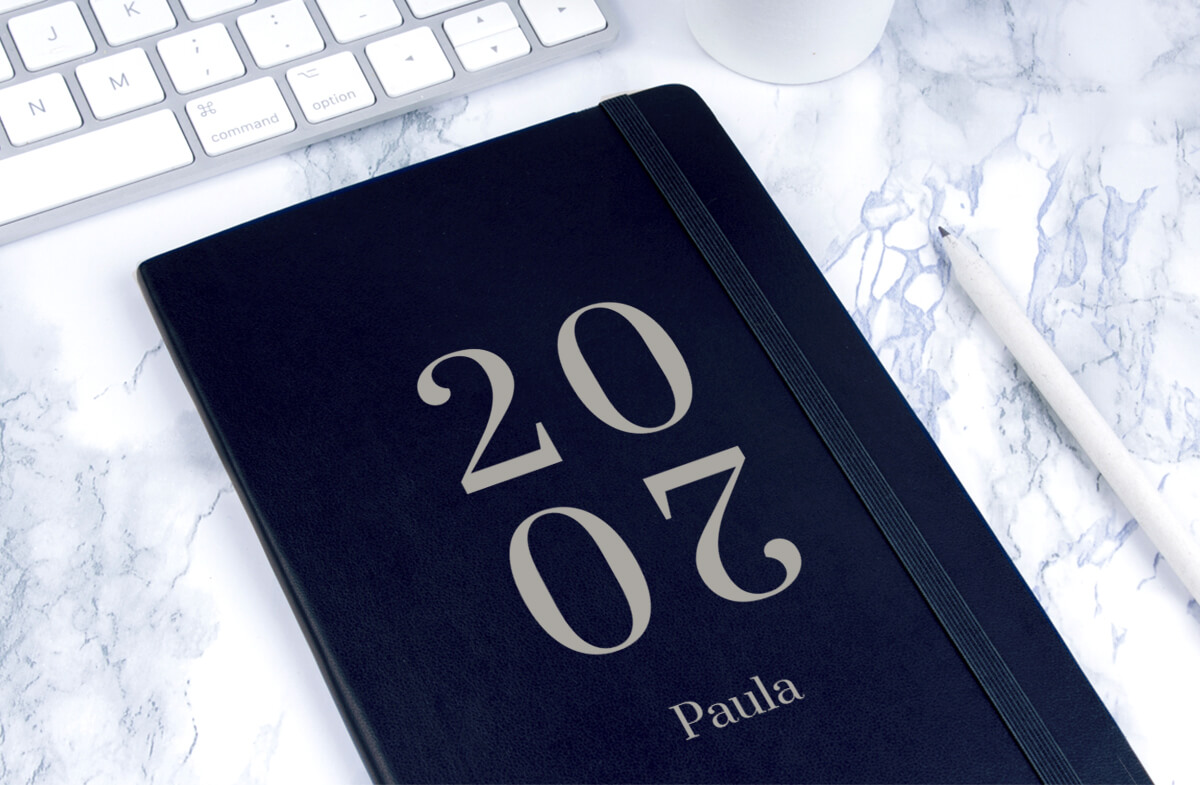 Agenda Moleskine 2020 personalizada