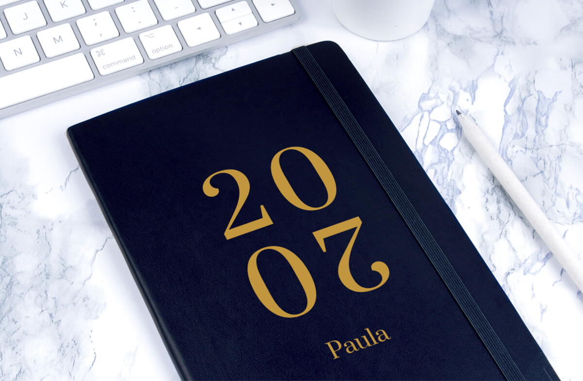 Agenda Moleskine 2020 personalizada