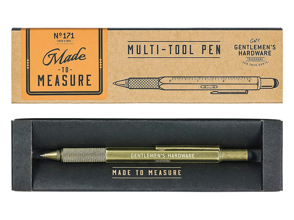 El bolígrafo multiusos 6 en 1