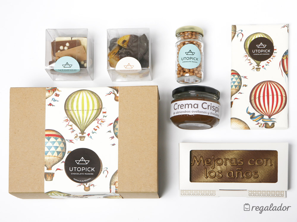 Packs de chocolate para los cumpleañeros más golosos