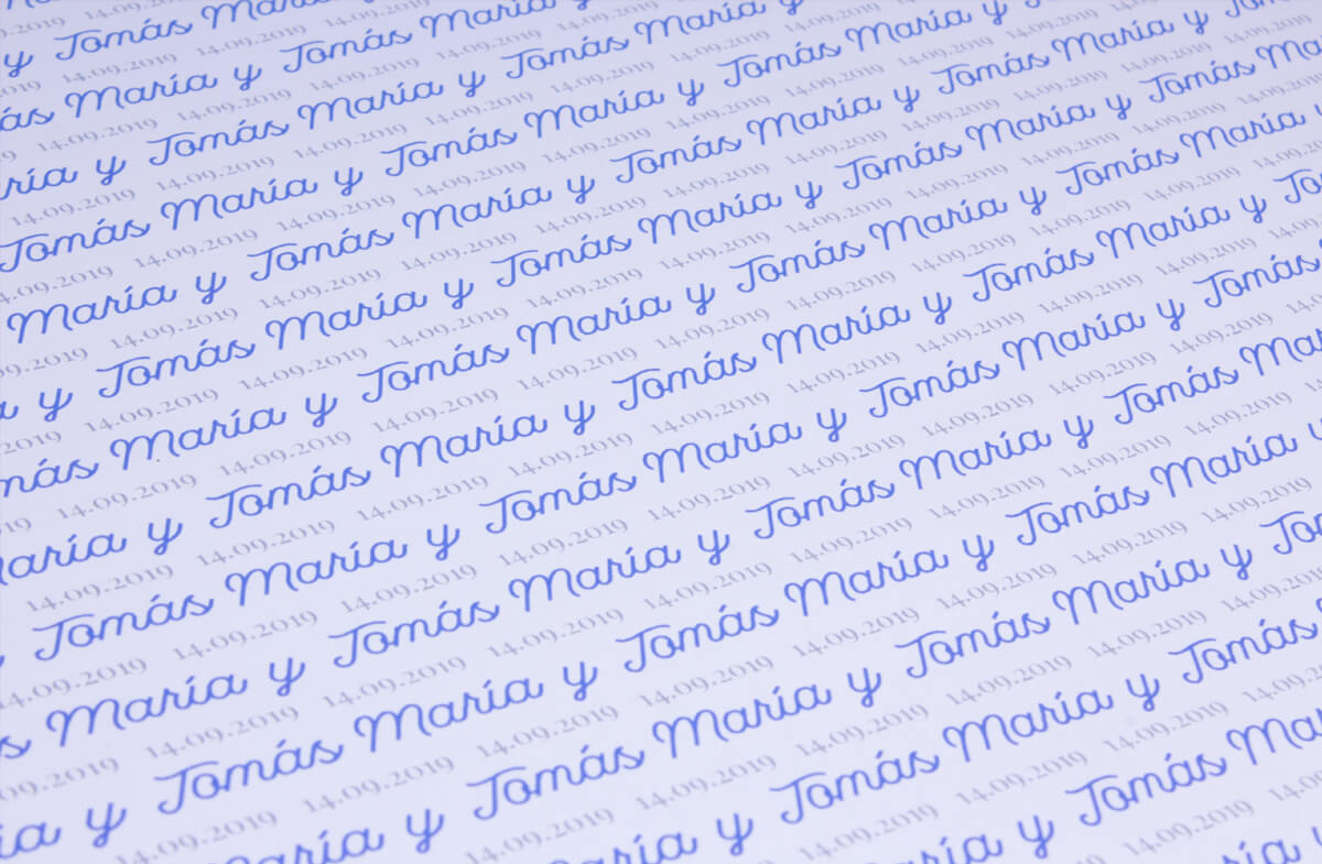 Papel de regalo personalizado modelo tu nombre