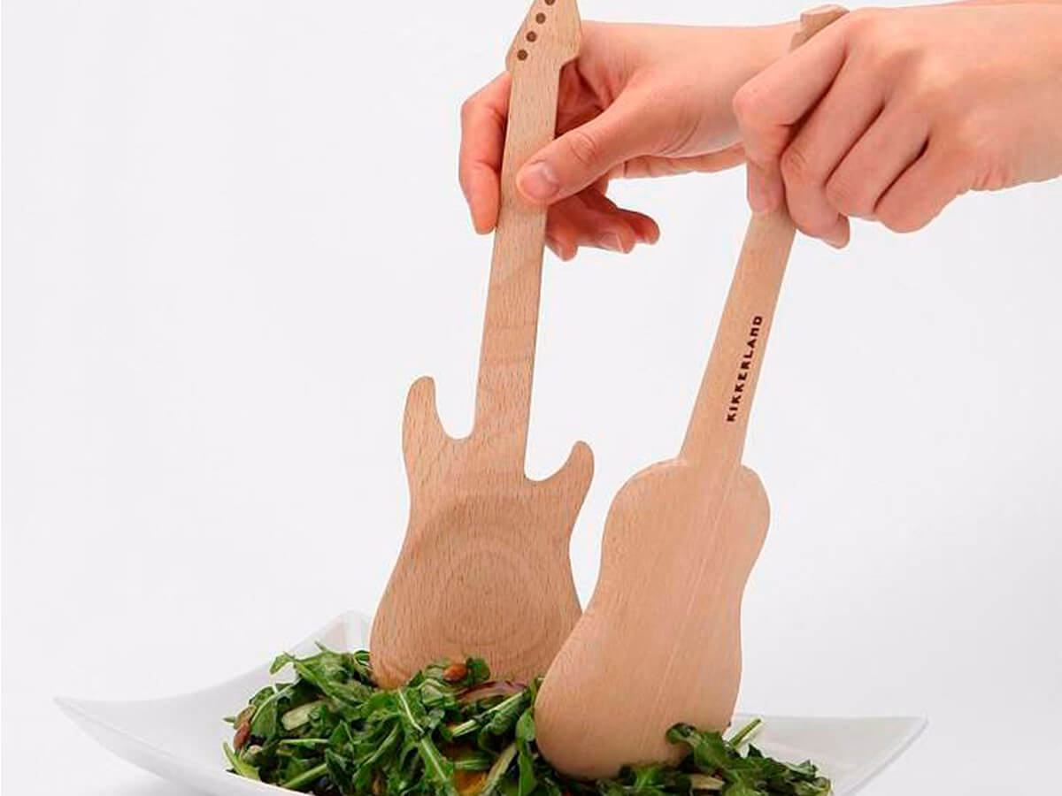 Las cucharas de madera más rockeras