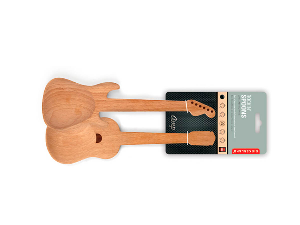 Las cucharas de madera más rockeras