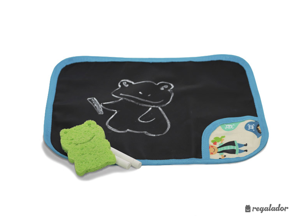 Pizarra de viaje enrollable para niños