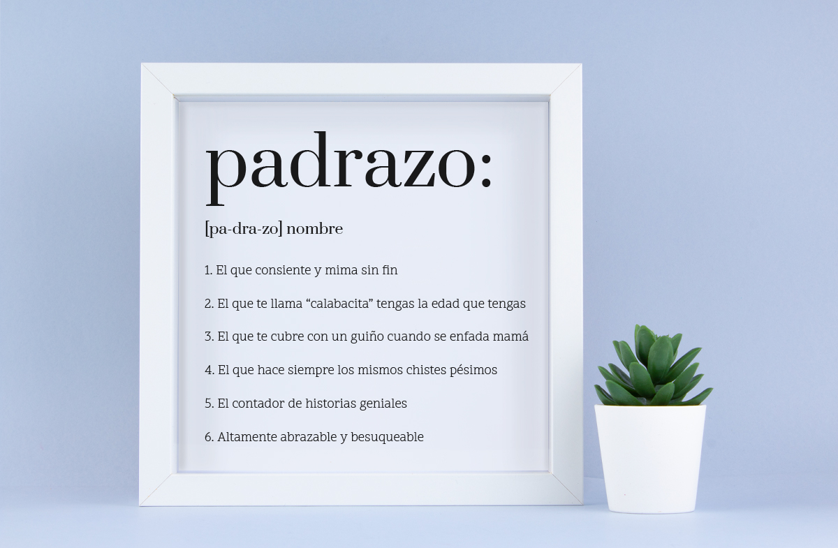 Lámina significado diccionario personalizable