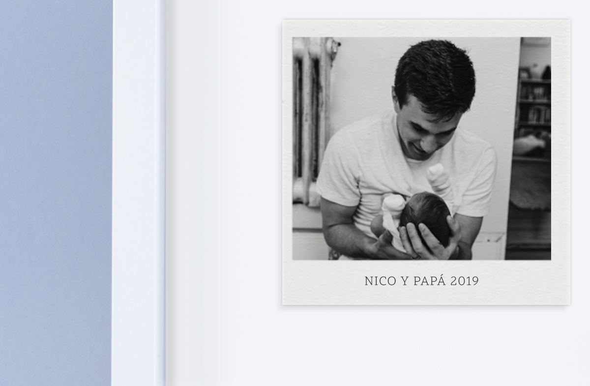 Lámina con foto instantánea personalizada