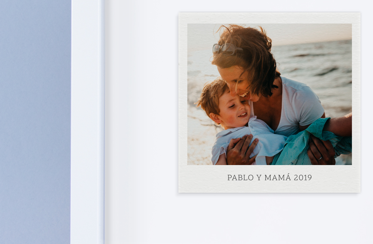 Lámina con foto instantánea personalizada