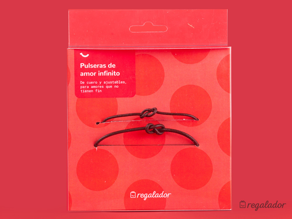 Pulseras de cuero y amor infinito