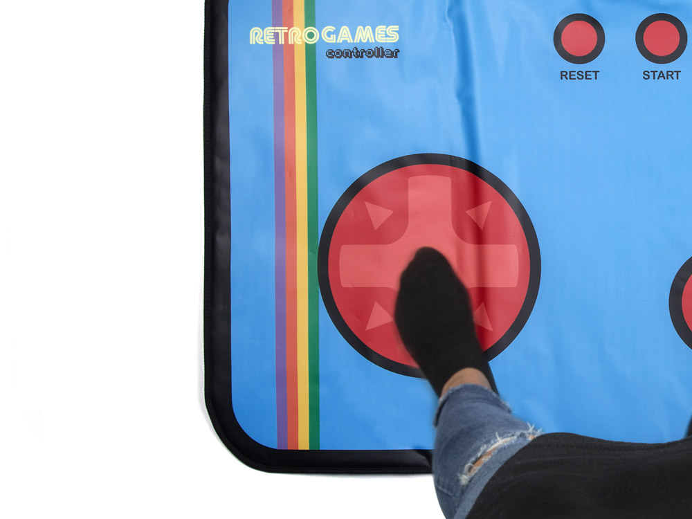 Alfombra para videojuegos retro
