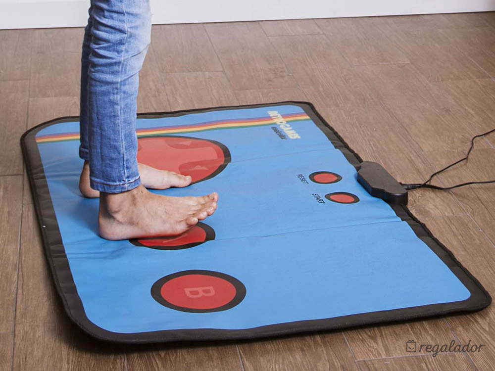 Alfombra para videojuegos retro