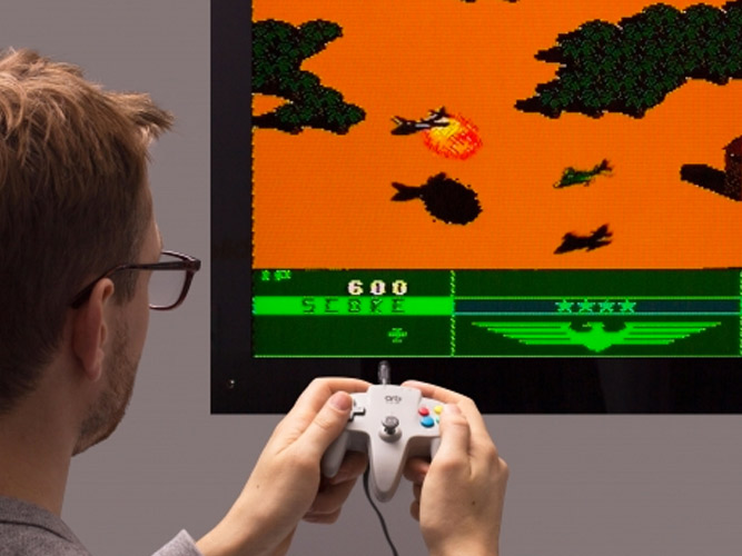 La mini videoconsola más ochentera