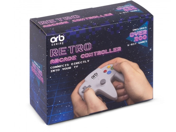 La mini videoconsola más ochentera