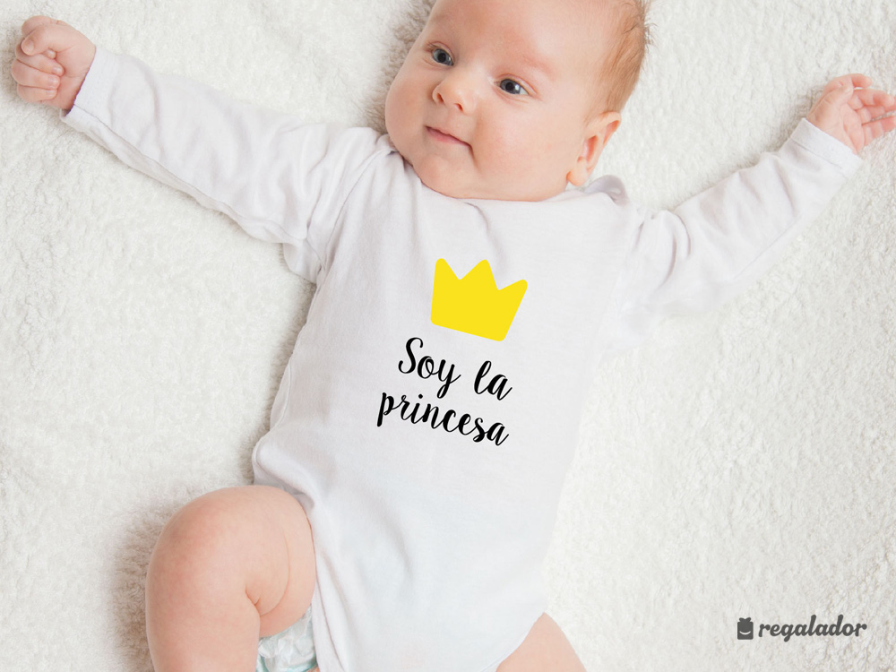 Pack de body y babero para príncipes y princesas