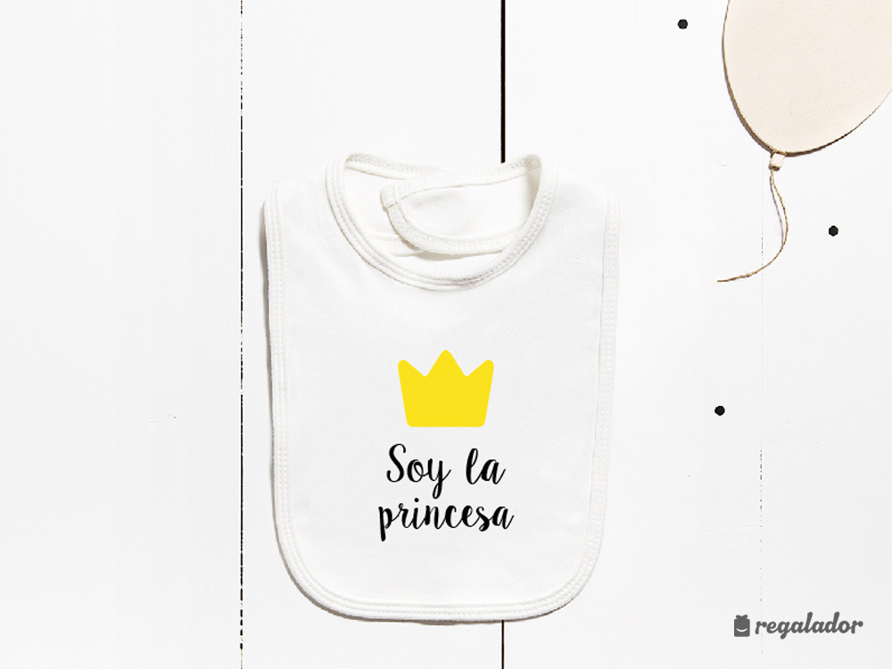 Pack de body y babero para príncipes y princesas