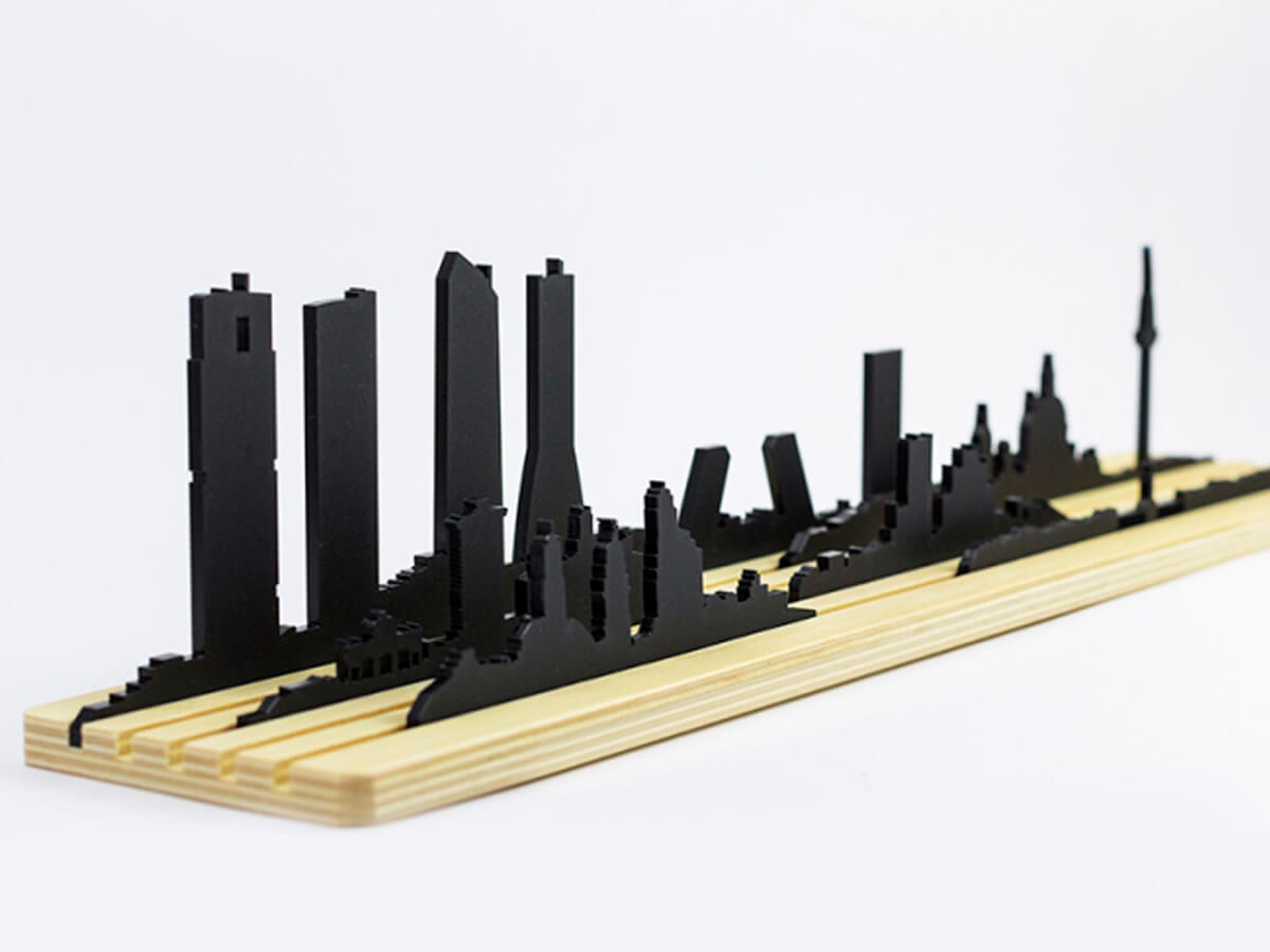 «Shapes», el juego de las siluetas de Madrid y Barcelona