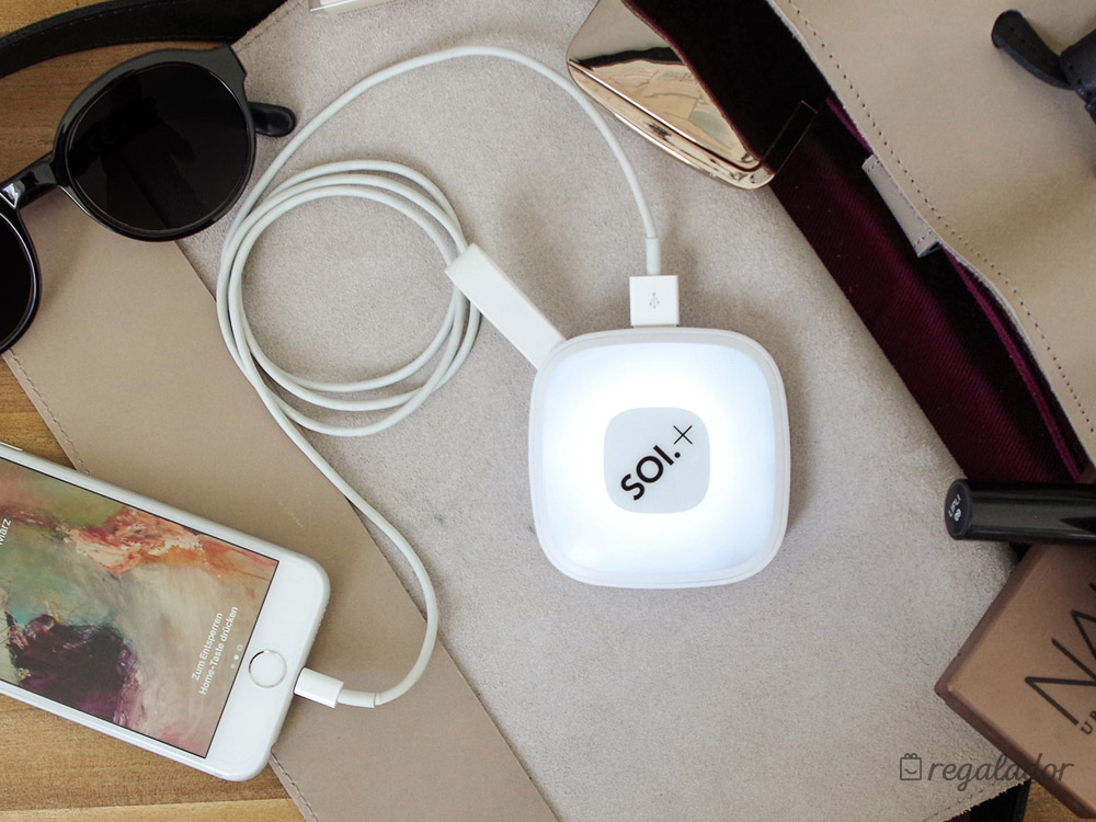 Luz led para encontrar las cosas en el bolso