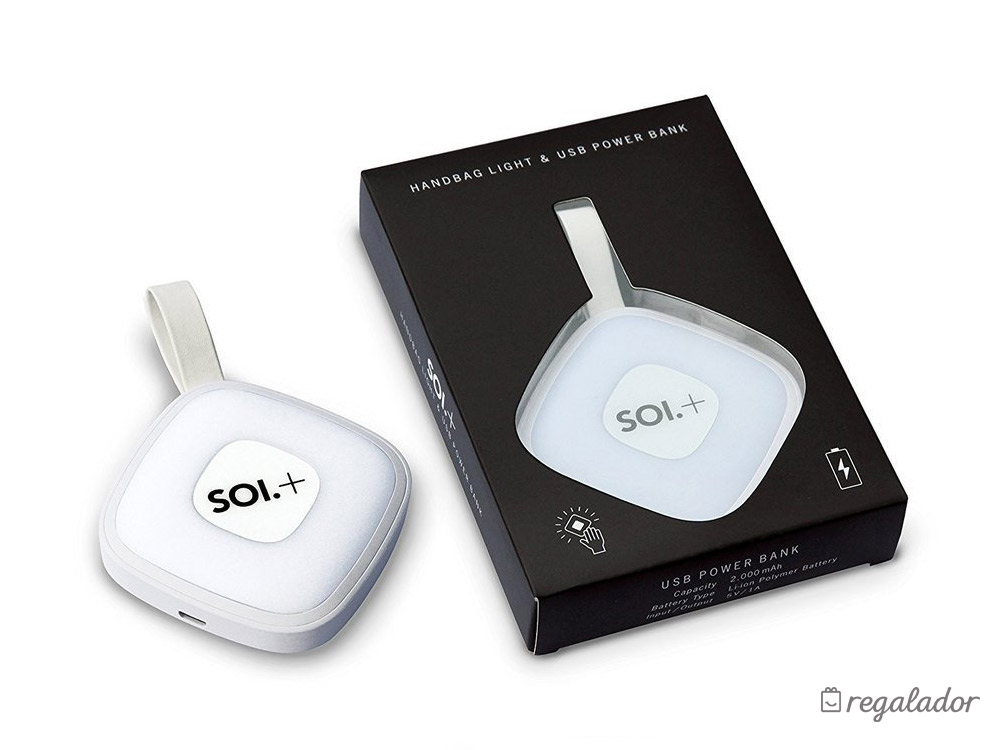 Luz led para encontrar las cosas en el bolso