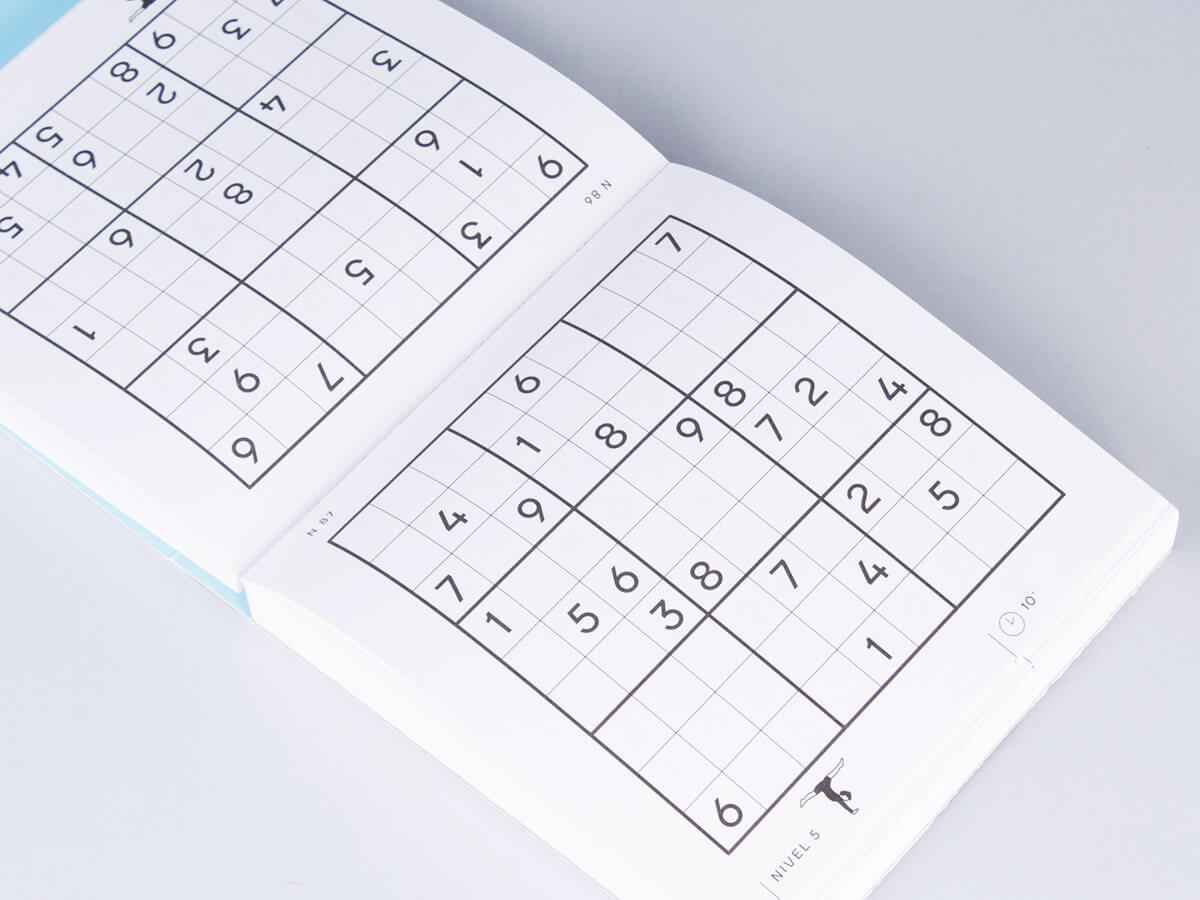 El libro de pasatiempos para amantes de los Sudoku