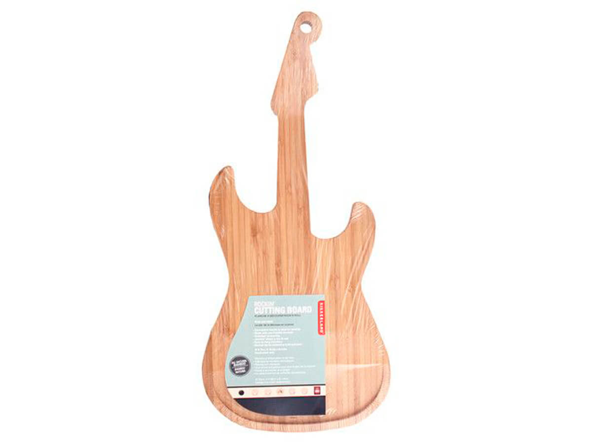 La tabla de madera más rockera
