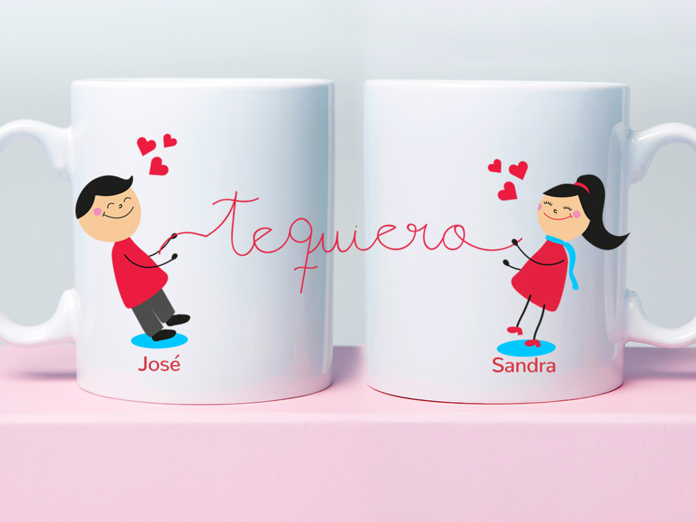 Taza personalizada para demostrar tu amor