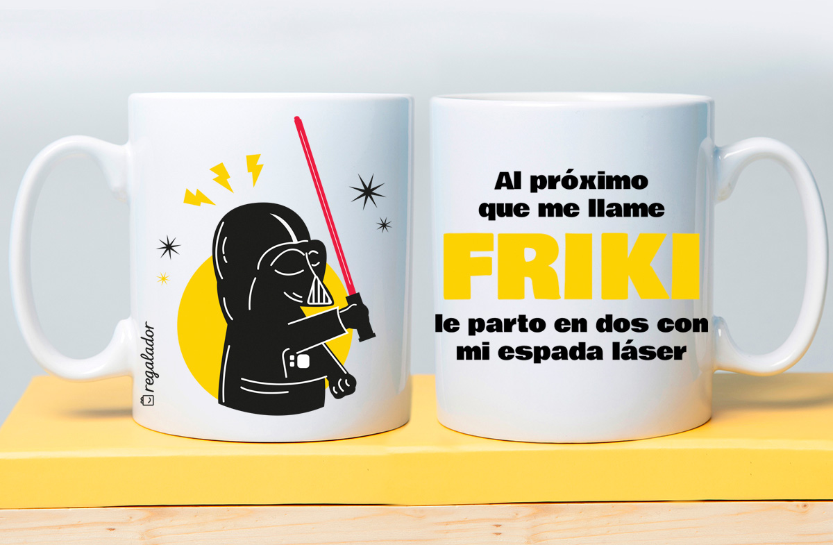 Taza personalizable para frikis