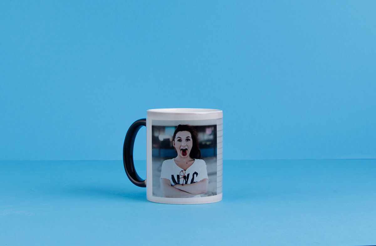 Taza mágica personalizada con tus fotos