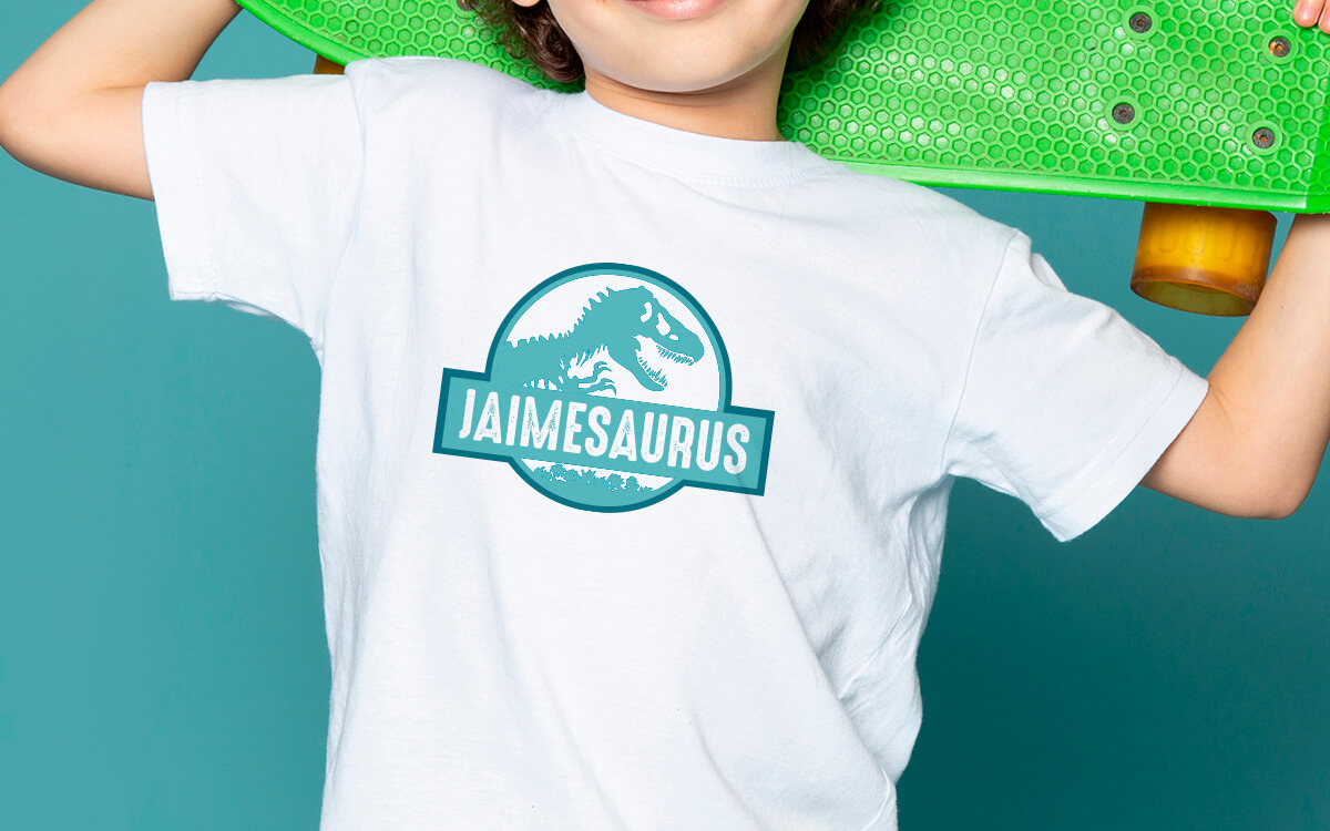 camisetas personalizadas de dinosaurios