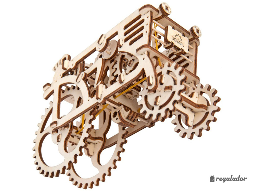 Vehículos de madera para construir tú mismo