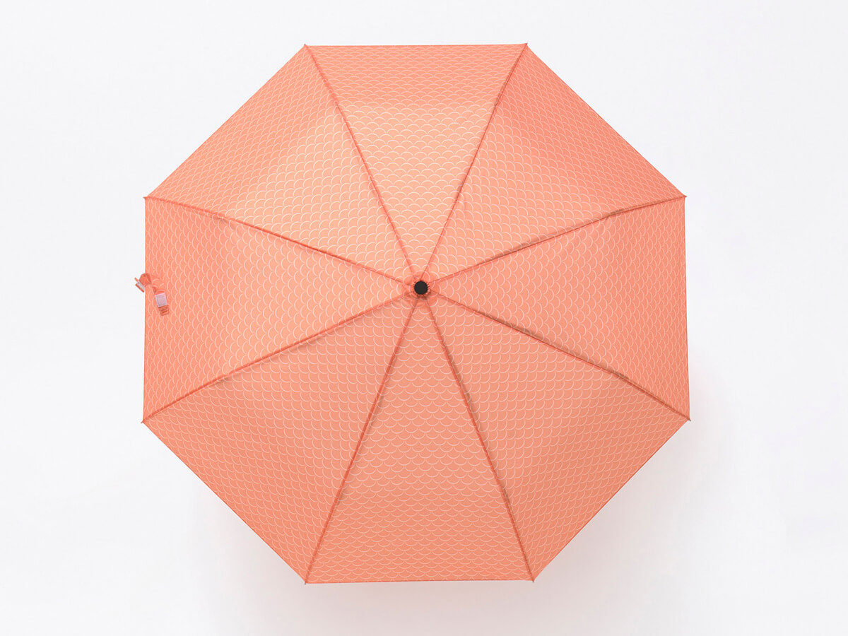 Paraguas plegable con forma de pez KOI