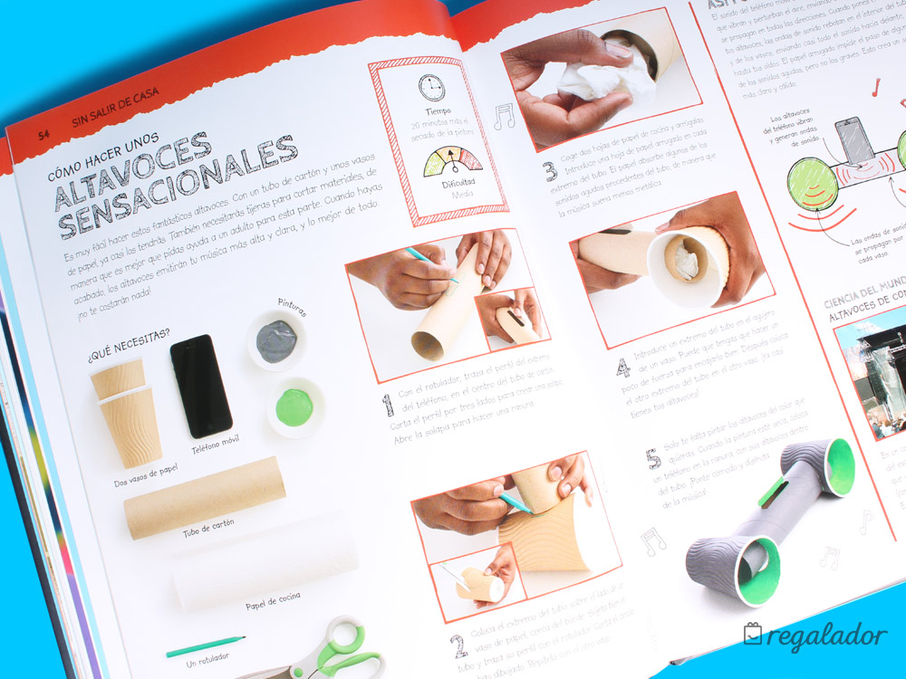 Libro de experimentos “Un laboratorio en casa”