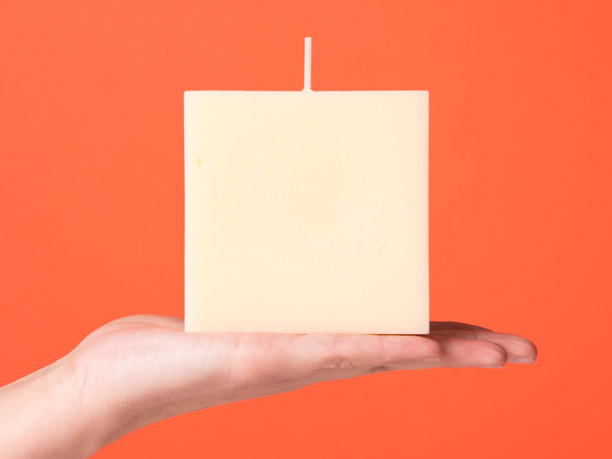 Vela personalizada. Modelo: Nombre