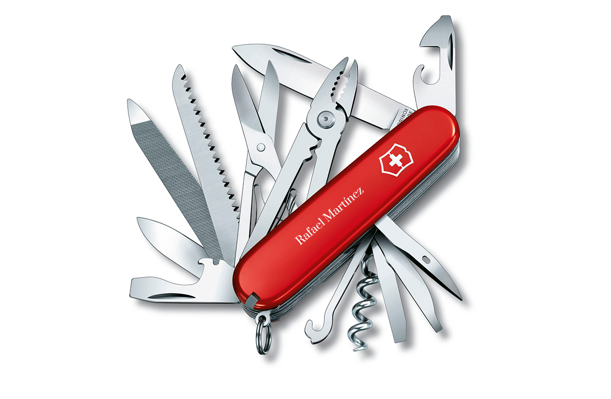 Navaja Victorinox personalizada para los aventureros